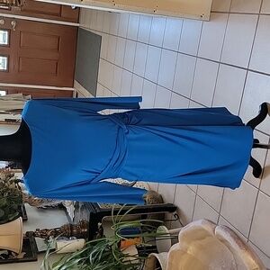 Blue dress by Boston Proper. Size 14.